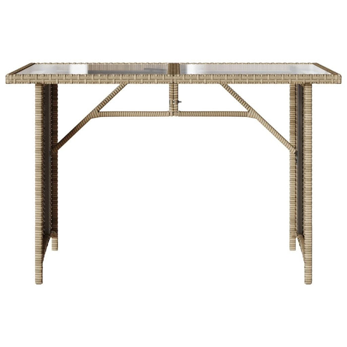 Set mobilier de grădină, 2 piese, cu perne, bej, poliratan - WALTI WALTI
