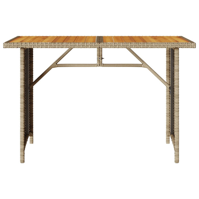 Set mobilier de grădină, 2 piese, cu perne, bej, poliratan - WALTI WALTI