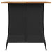 Set mobilier de grădină cu perne, 5 piese, negru, poliratan - WALTI WALTI