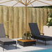 Mască suport umbrelă de soare negru 70x70x25cm poliratan/acacia - WALTI WALTI