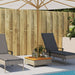 Mască suport umbrelă de soare, gri 70x70x25 cm poliratan/acacia - WALTI WALTI