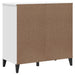 Dulap „VIKEN”, alb, 80x40x80 cm, lemn prelucrat - WALTI WALTI