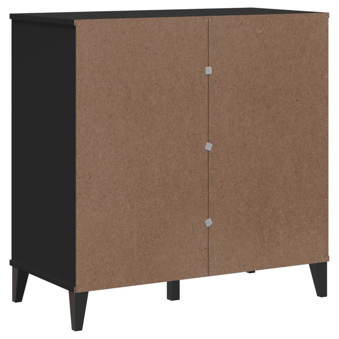 Dulap „VIKEN”, negru, 80x40x80 cm, lemn prelucrat - WALTI WALTI
