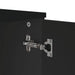 Dulap „VIKEN”, negru, 80x40x80 cm, lemn prelucrat - WALTI WALTI