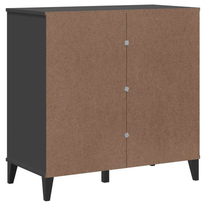 Dulap „VIKEN”, gri antracit, 80x40x80 cm, lemn prelucrat - WALTI WALTI