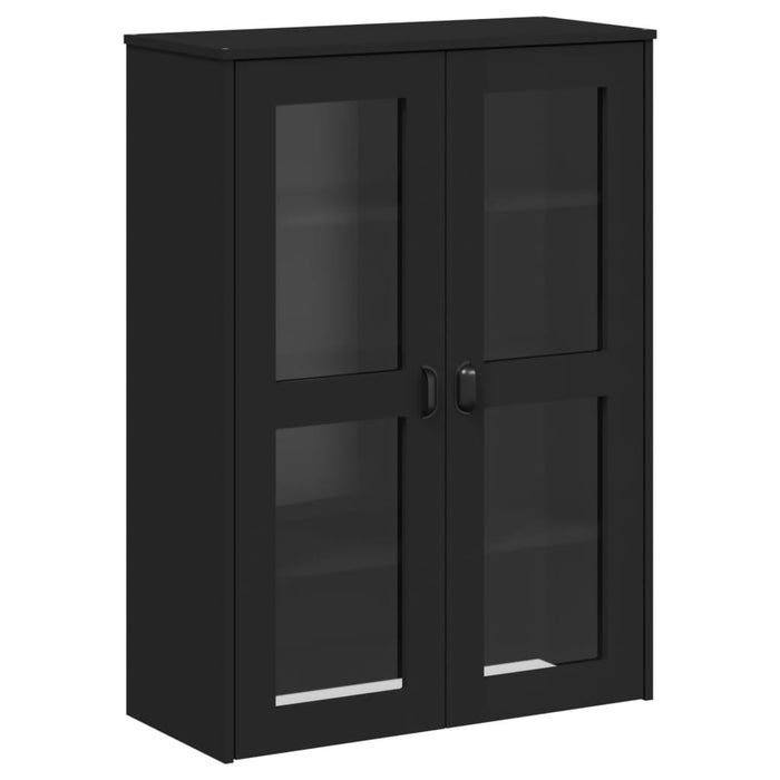 Dulap superior „VIKEN”, negru, lemn prelucrat WALTI