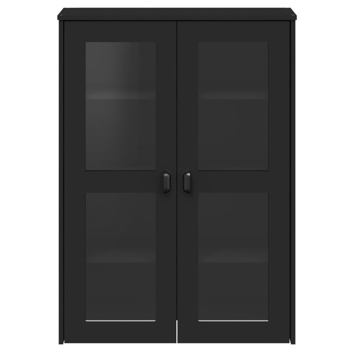 Dulap superior „VIKEN”, negru, lemn prelucrat WALTI