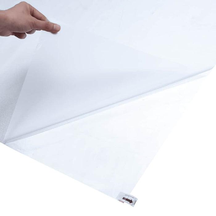Folie fereastră, statică/mată, gri, 90x1000cm, PVC WALTI