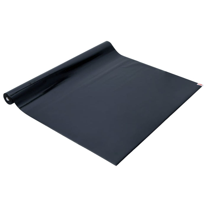 Folie pentru fereastră statică, negru mat, 45x500 cm, PVC WALTI