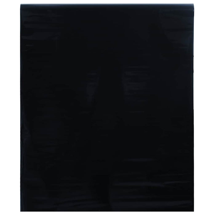 Folie pentru fereastră statică, negru mat, 45x1000 cm, PVC WALTI