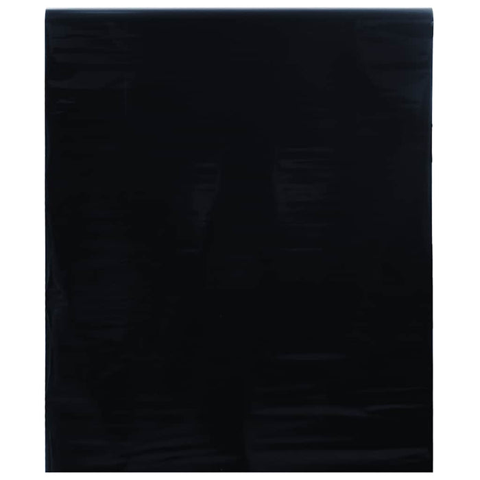 Folie pentru fereastră statică, negru mat, 60x1000 cm, PVC WALTI