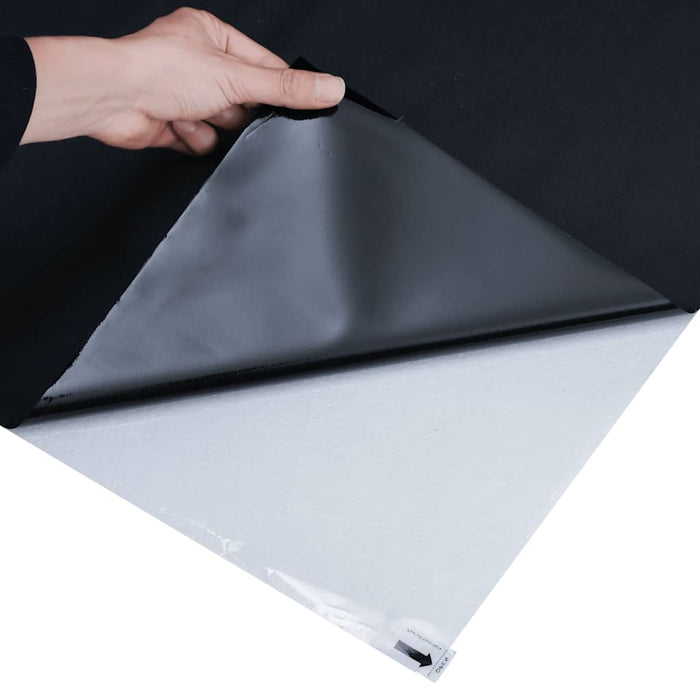 Folie pentru fereastră statică, negru mat, 60x1000 cm, PVC WALTI