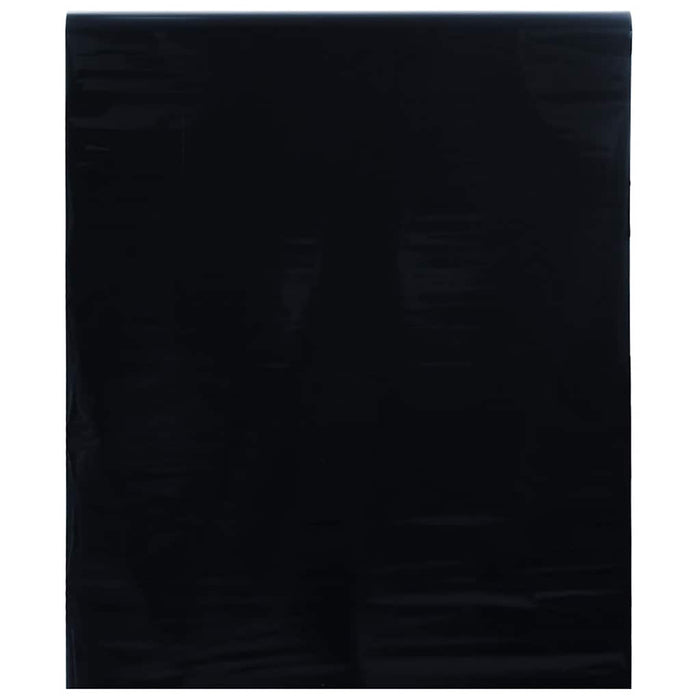Folie pentru fereastră statică, negru mat, 90x2000 cm, PVC WALTI
