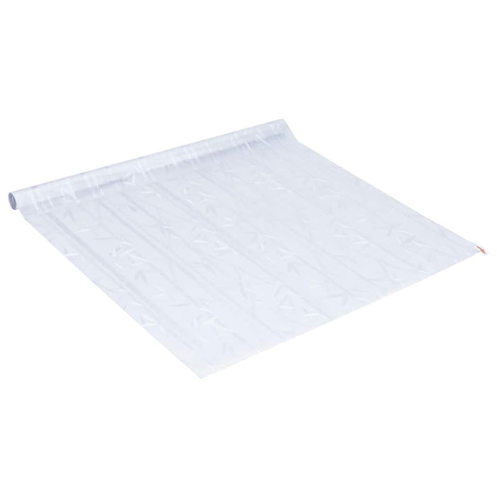 Folie fereastră mată, model bambus, 45x500 cm, PVC - WALTI WALTI