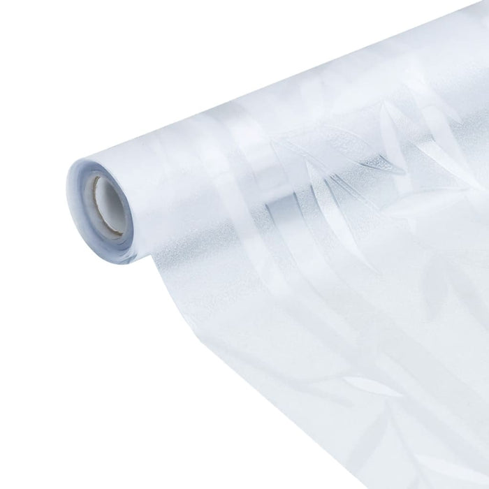 Folie fereastră mată, model bambus, 90x500 cm, PVC WALTI