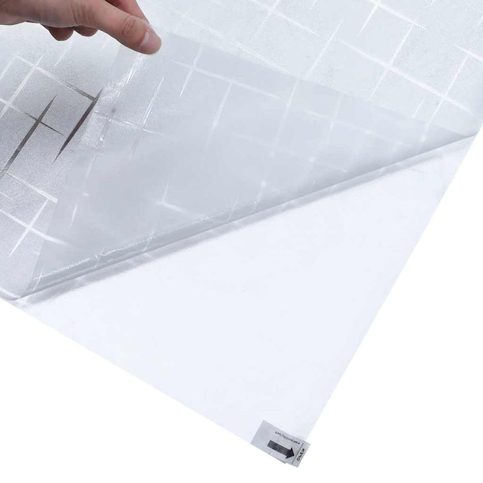 Folie fereastră mată, model stele, 90x500 cm, PVC WALTI