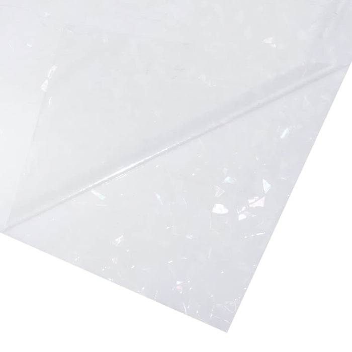 Folie fereastră mată, model curcubeu 3D, 60x1000 cm, PVC - WALTI WALTI