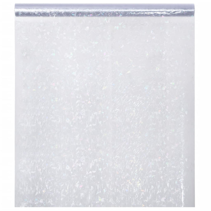 Folie fereastră mată, model curcubeu 3D, 90x1000 cm, PVC - WALTI WALTI
