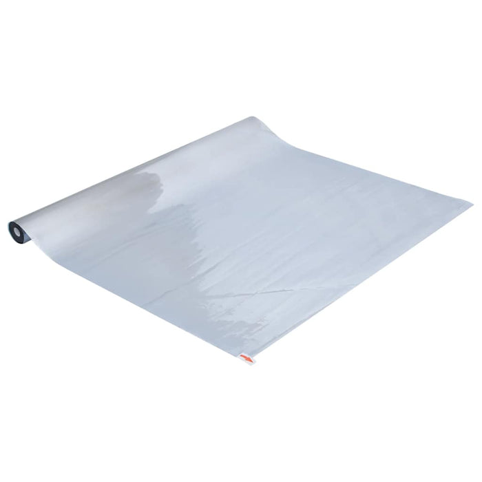 Folie solară efect reflectorizant static argintiu 45x500 cm PVC WALTI