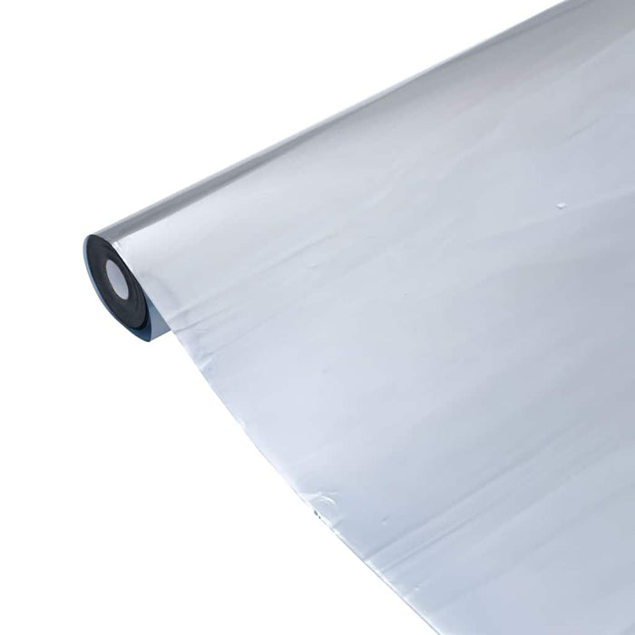 Folie solară efect reflectorizant static argintiu 60x2000cm PVC WALTI