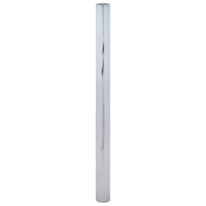 Folie solară efect reflectorizant static argintiu 90x500 cm PVC WALTI