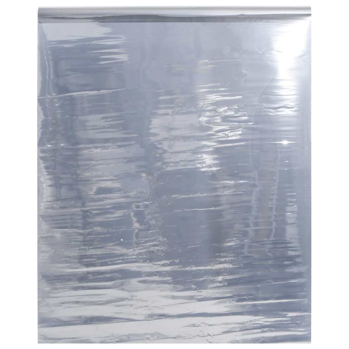 Folie solară efect reflectorizant static argintiu 90x2000cm PVC WALTI