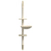 Ansamblu pisici de perete cu stâlp de zgâriere, crem, 142,5 cm - WALTI WALTI