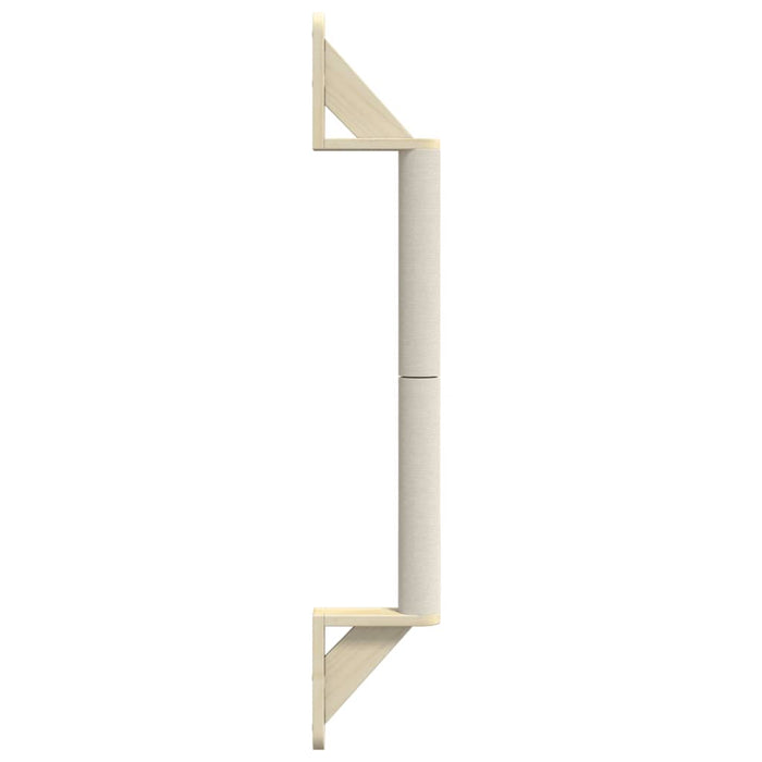 Ansamblu zgâriat pentru pisici, montat pe perete, 109 cm sisal - WALTI WALTI