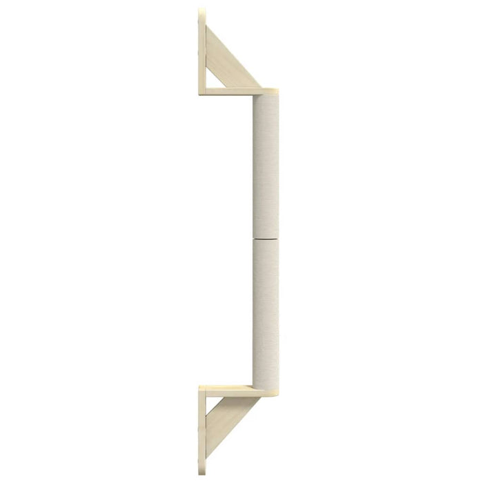 Ansamblu zgâriat pentru pisici, montat pe perete, 109 cm sisal - WALTI WALTI
