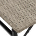 Set mobilier de grădină, pliabil, 5 piese gri deschis poliratan - WALTI WALTI