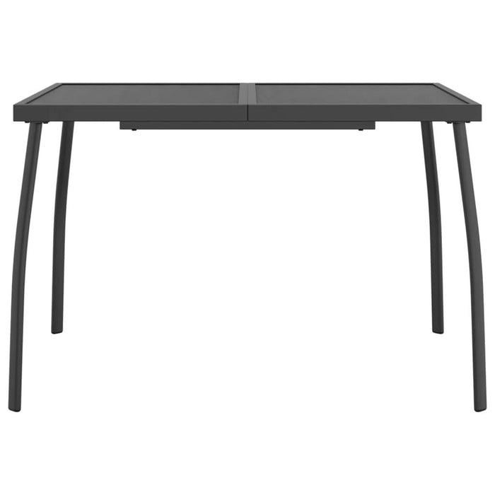 Set de masă pentru grădină, 5 piese, plasă metalică antracit - WALTI WALTI