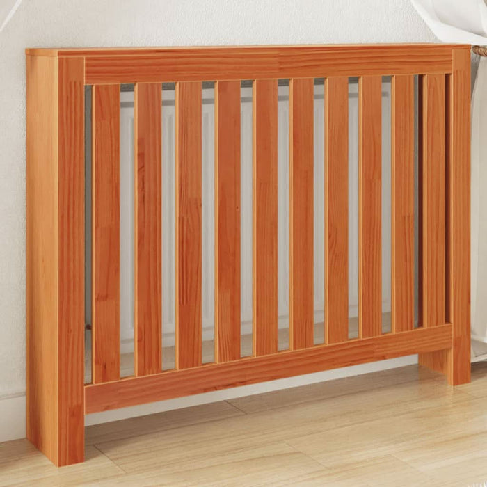 Mască pentru calorifer maro ceruit 108,5x19x84cm lemn masiv pin WALTI