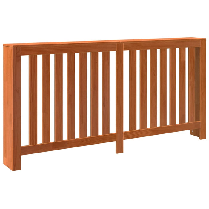 Mască pentru calorifer maro ceruit 169x19x84 cm lemn masiv pin - WALTI WALTI