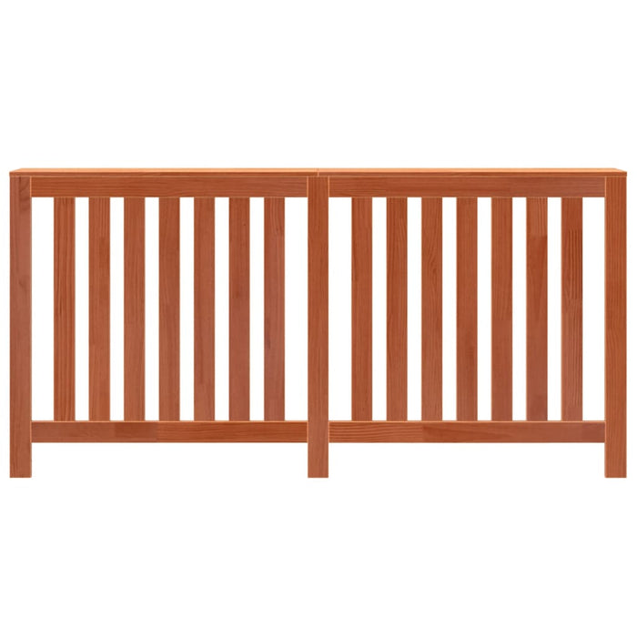 Mască pentru calorifer maro ceruit 169x19x84 cm lemn masiv pin - WALTI WALTI