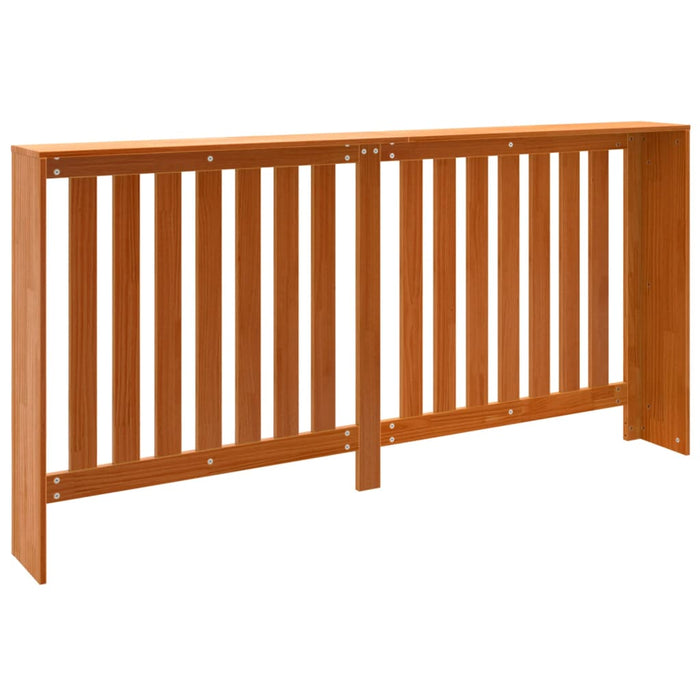 Mască pentru calorifer maro ceruit 169x19x84 cm lemn masiv pin - WALTI WALTI