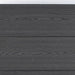 Set panouri pentru gard, gri, 872x186 cm, WPC - WALTI WALTI
