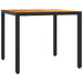 Set mobilier de grădină cu perne, 3 piese, negru, poliratan - WALTI WALTI