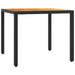 Set mobilier de grădină cu perne, 5 piese, negru, poliratan - WALTI WALTI
