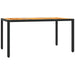 Set mobilier de grădină cu perne, 5 piese, negru, poliratan - WALTI WALTI