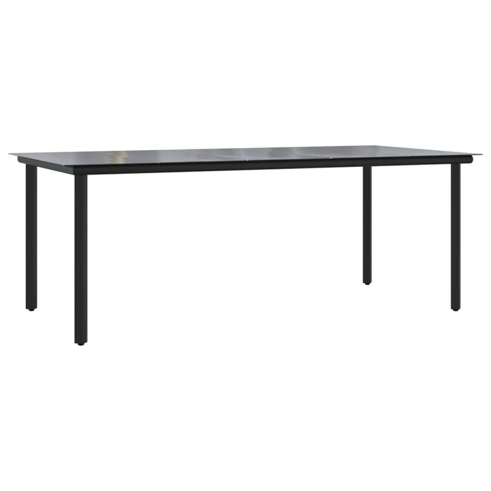 Set mobilier de grădină cu perne, 9 piese, maro, poliratan WALTI