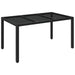 Set mobilier de grădină cu perne, 7 piese, negru, poliratan - WALTI WALTI