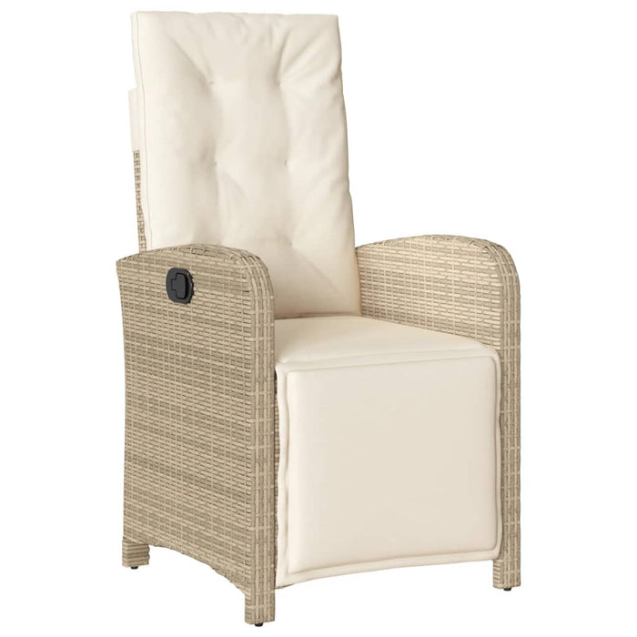 Set mobilier de grădină cu perne, 5 piese, bej, poliratan - WALTI WALTI
