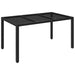 Set mobilier de grădină cu perne, 5 piese, negru, poliratan - WALTI WALTI