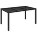 Set mobilier de grădină cu perne, 7 piese, negru, poliratan - WALTI WALTI