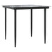 Set mobilier de grădină cu perne, 5 piese, negru, poliratan - WALTI WALTI