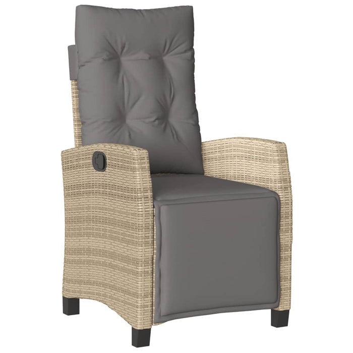 Set mobilier pentru grădină, 5 piese, cu perne, bej, poliratan - WALTI WALTI