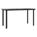 Set mobilier de grădină cu perne, 9 piese, negru, poliratan - WALTI WALTI