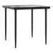 Set mobilier de grădină cu perne, 5 piese, negru, poliratan - WALTI WALTI