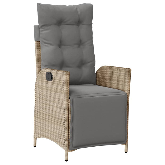 Set mobilier pentru grădină, 5 piese, cu perne, bej, poliratan - WALTI WALTI