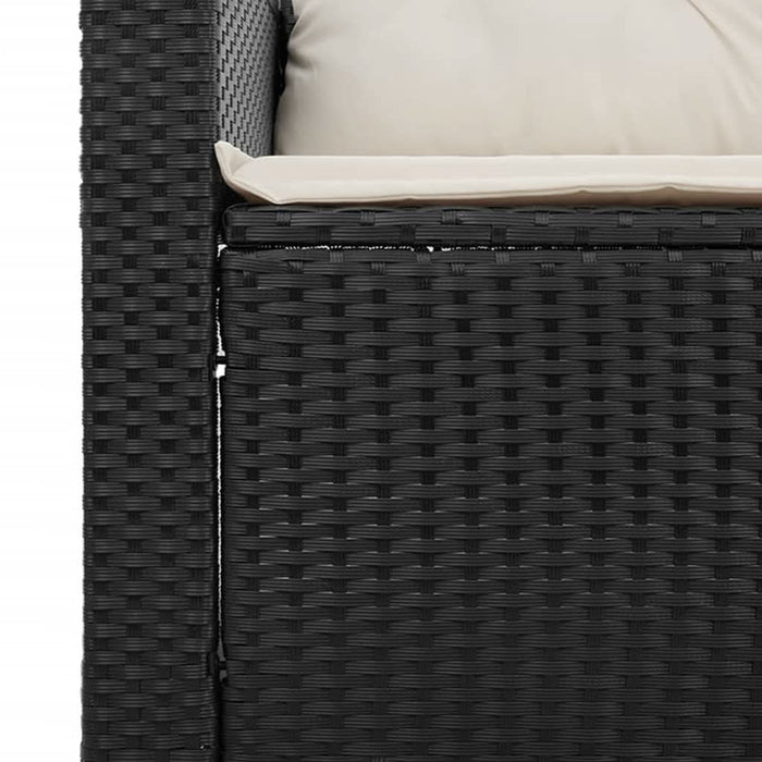 Set mobilier de grădină cu perne, 5 piese,poliratan/lemn acacia - WALTI WALTI